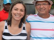Deputada estadual Flávia Cavalcante e Cícero Cavalcante