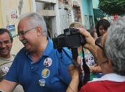 Arapiraca se veste de azul na abertura da campanha de Rogério Teófilo