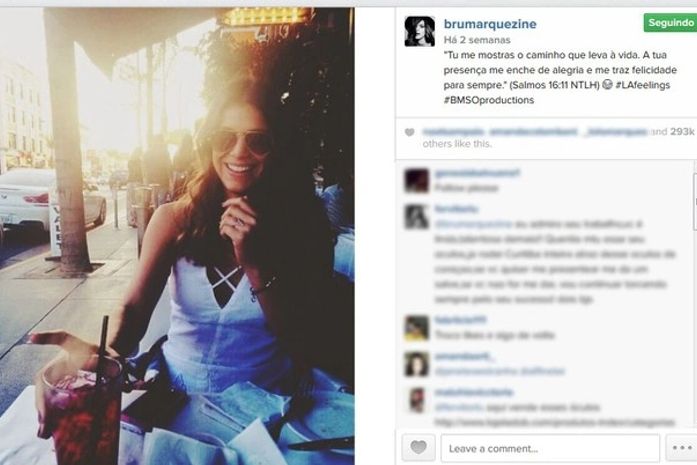 Após término com Neymar, Bruna Marquezine busca apoio espiritual em igreja evangélica