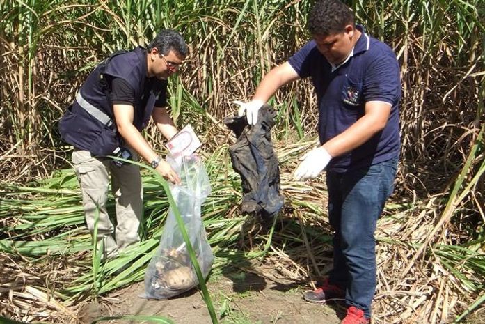 Roupas foram encontradas perto da ossada