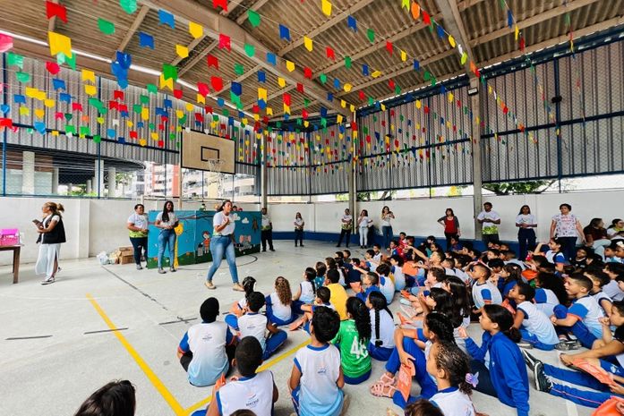 Alurb leva ações da Semana do Meio Ambiente à escola da rede municipal