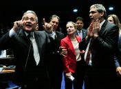 Renan e Gleisi