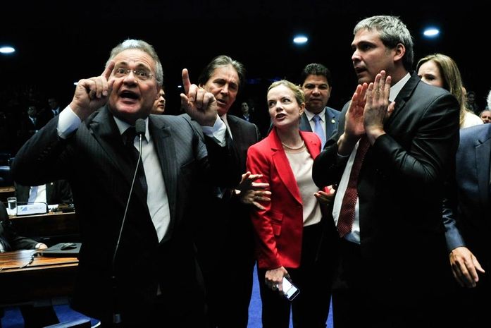 Renan e Gleisi