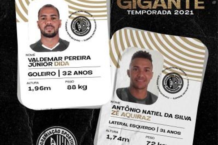Goleiro Dida e lateral esquerdo Zé Aquiraz são contratados pelo ASA