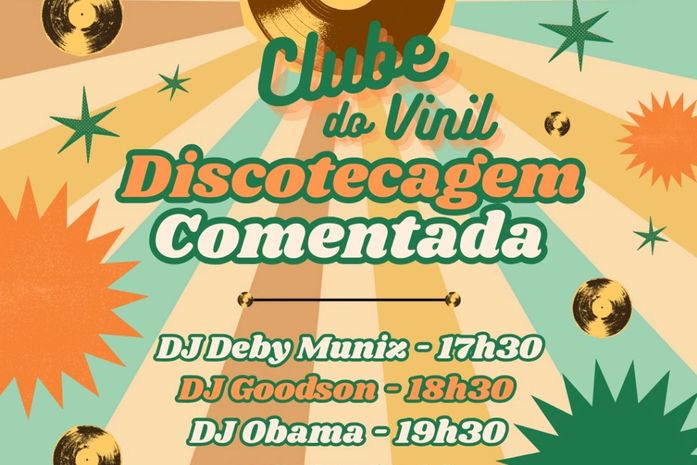 Clube do Vinil retorna com segunda edição e discotecagem comentada na Ufal