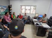 Reunião tratou sobre temas como fiscalização e abordagem durante a reunião com diretor-presidente