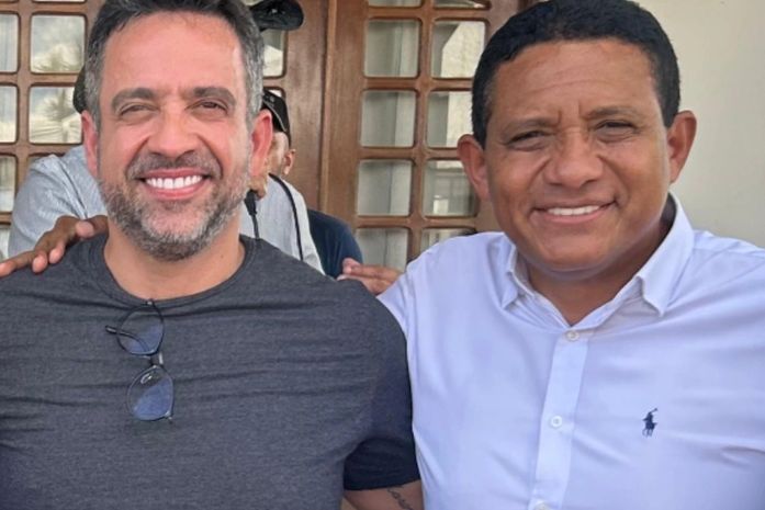 Júlio Cezar e Paulo Dantas alinham agenda de trabalho para o dia 22 em Palmeira dos Índios