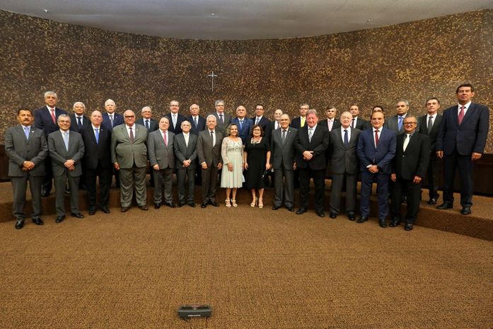 Presidentes dos Tribunais de Justiça participaram da solenidade de abertura do encontro