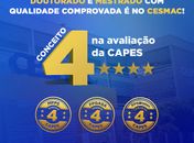 Programas Stricto Sensu Cesmac se consolidam entre as pesquisas desenvolvidas no Brasil com nota 4 na avaliação da CAPES
