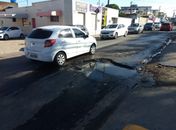 Buraco na Av. Presidente Getúlio Vargas