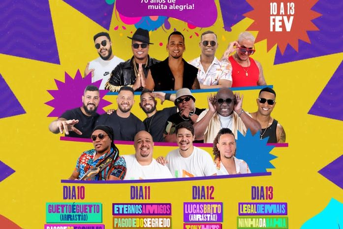 Prefeitura de Delmiro Gouveia divulga programação do Carnaval 2024