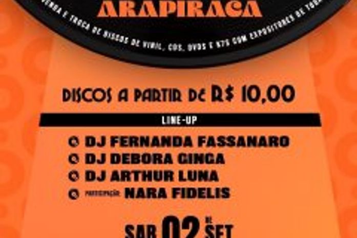 VINIL EM FOCO: 2ª Feira de Discos de Arapiraca celebra a força estética da música analógica
