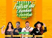 Assista ao segundo e último dia de shows do 3º Festival da Liberdade e Juventude de Girau do Ponciano