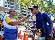 Detran promove ação educativa, em alusão ao Maio Amarelo, na Pajuçara