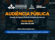 Audiência Pública vai debater concessão dos serviços de drenagem urbana em Maceió
