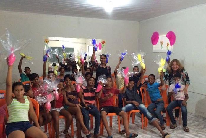 CRAS e Serviço de Convivência e Fortalecimento de Vínculos de Atalaia promovem oficina de chocolate