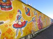 Muro do Rei Pelé homenageia riquezas alagoanas