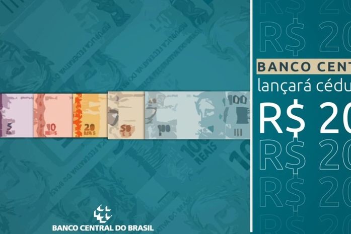 Imagem de apresentação feita pela diretora de Administração do Banco Central, Carolina de Assis Barros, sobre a nova cédula de R$ 200 