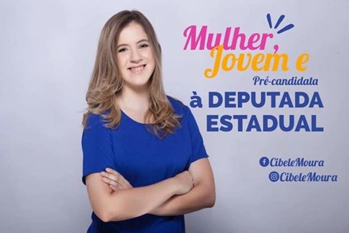 Arte divulgada pela tucana nas redes sociais