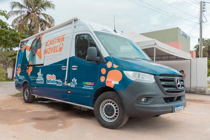 Castramóvel fará atendimento a cães e gatos no Jacintinho a partir desta terça-feira (10)