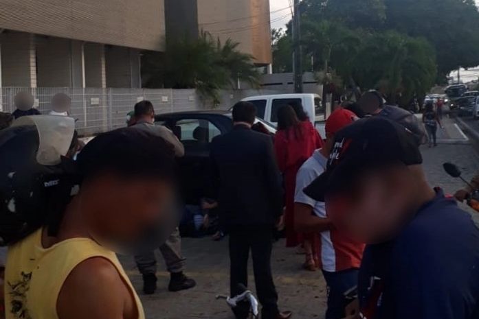 Esposo de advogada morre após ser atingido por disparos de arma de fogo na porta do Fórum da Capital