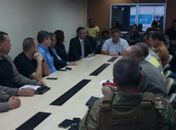 Coletiva foi realizada na manhã desta quinta-feira (11)