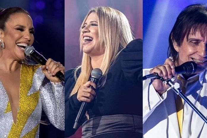 Ivete Sangalo, Marília Mendonça e Roberto Carlos: confira a lista de lives deste final de semana