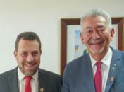 Ao lado de Boulos, Paulão participa de reunião com representantes do NEES