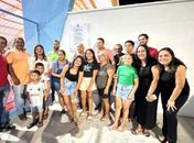 Prefeita Ziane Costa entrega duas quadras esportivas revitalizadas na zona rural de Delmiro Gouveia