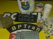 Material apreendido