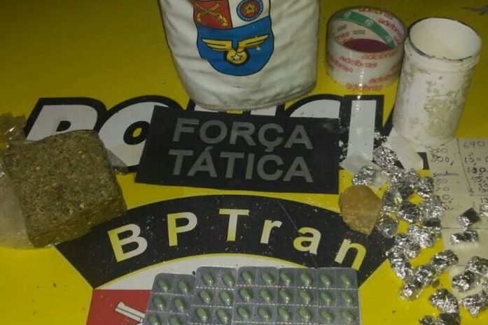 Material apreendido