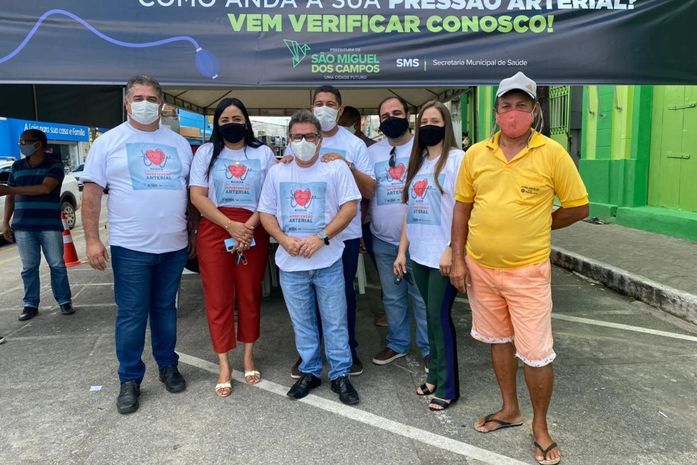 Ação para prevenir a hipertensão arterial foi realizada em São Miguel dos Campos