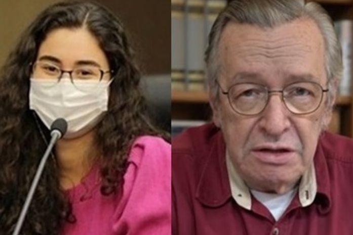 Vereadora diz que Câmara de Maceió aprovou moção de pesar a Olavo de Carvalho e que foi a única a votar contra