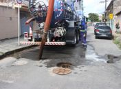 Equipe de drenagem retira 386 toneladas de lixo das galerias de águas pluviais
