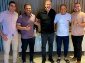 Depois de passar por cirurgia Cícero Cavalcante é visitado por Arthur Lira e Marx Beltrão