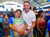 Prefeito Theobaldo Cintra entrega de 2.100 cestas nutricionais pelo Programa Major Feliz