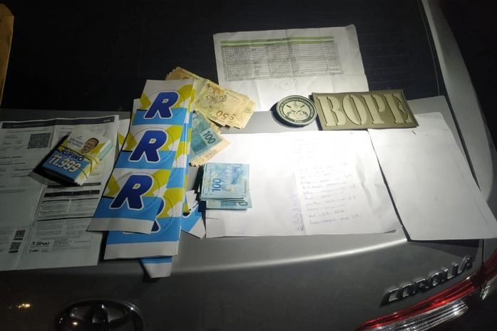 Com denúncia de compra de votos, Bope apreende santinho e dinheiro de candidato a vereador