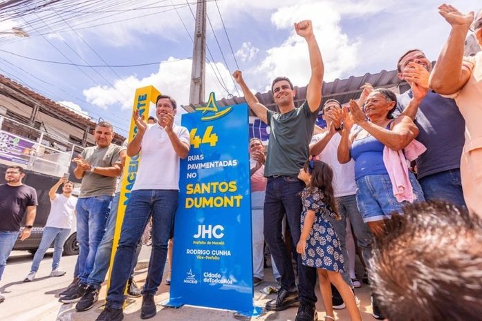 JHC entrega 120 ruas pavimentadas e leva infraestrutura à parte alta de Maceió