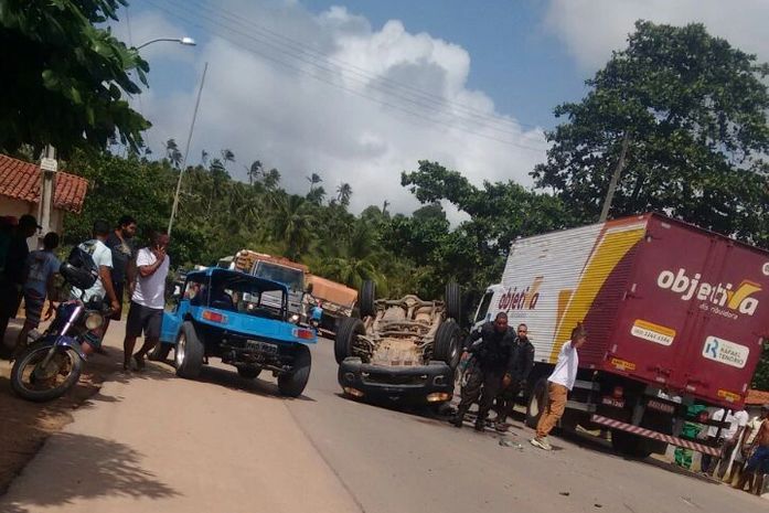 Acidente aconteceu no litoral norte