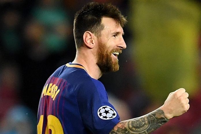 Messi assina novo contrato com o Barcelona até 2021