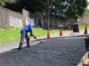 Prefeitura leva obras de pavimentação para Cidade Universitária