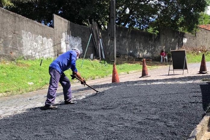 Prefeitura leva obras de pavimentação para Cidade Universitária