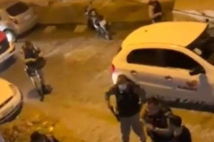 Festa no bairro do Clima Bom