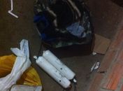 Dinamites também foram encontradas 