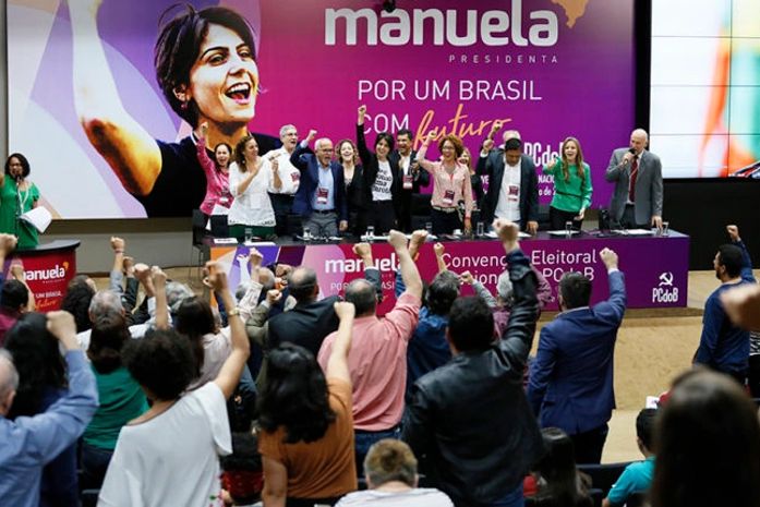 Deputada gaúcha defendeu Lula e fez discurso com fortes críticas ao governo Temer e à Justiça brasileira