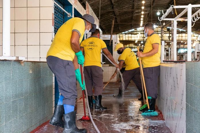 Mercado da Produção fecha para mutirão de limpeza nesta segunda (25)