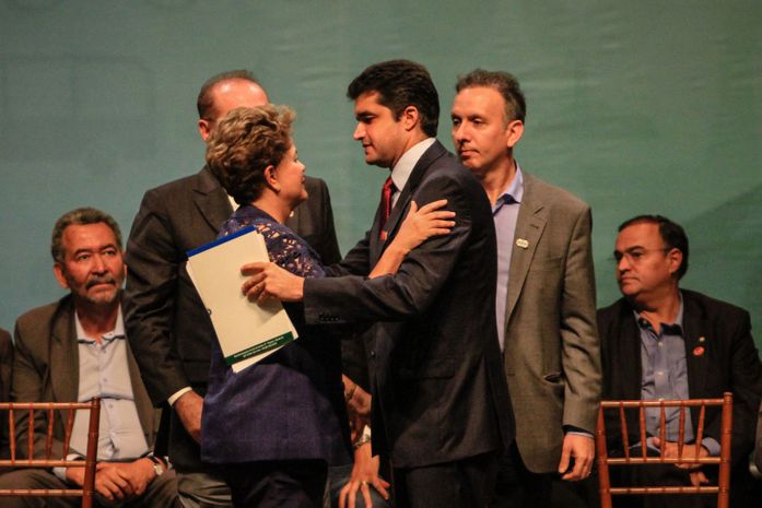 Dilma e Rui em Maceió