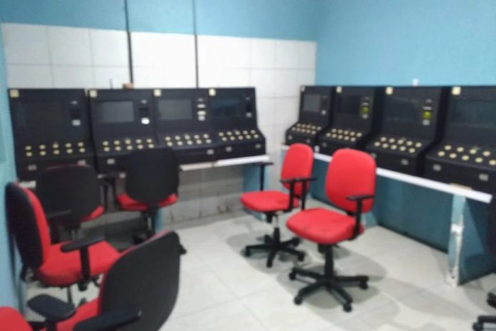 Máquinas apreendidas foram levadas para o 1º Distrito da Capital