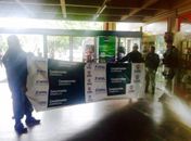 Faixa apreendida pela polícia