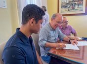 Prefeito Ronaldo Lopes empossa aprovados para o cargo de Monitor de Transporte Escolar